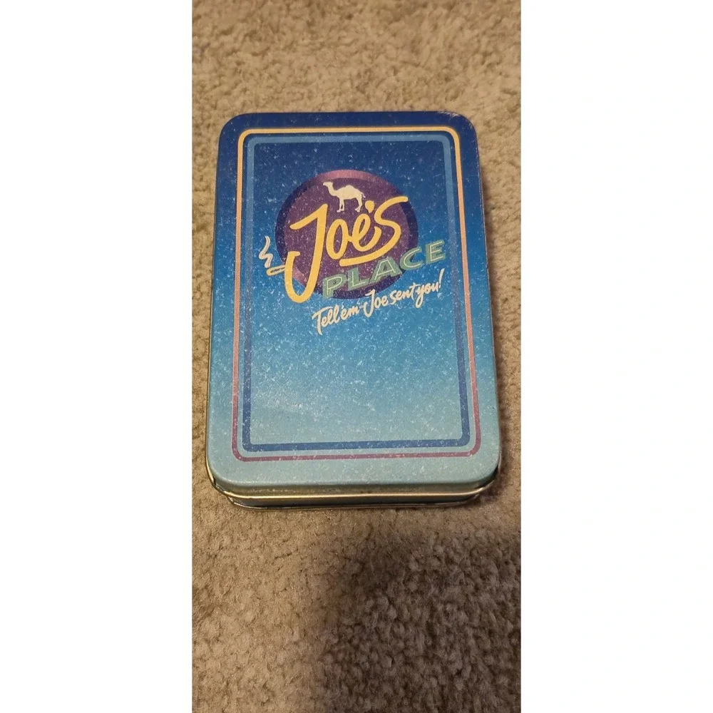 Camel Joe's Place & Hard Pack Playing Cards Tin‎ Lot • 1991 1994 RJRTC